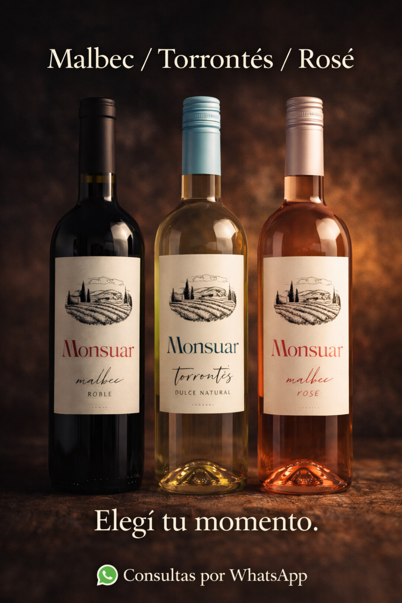Selección Monsuar Malbec Torrontés Rosé